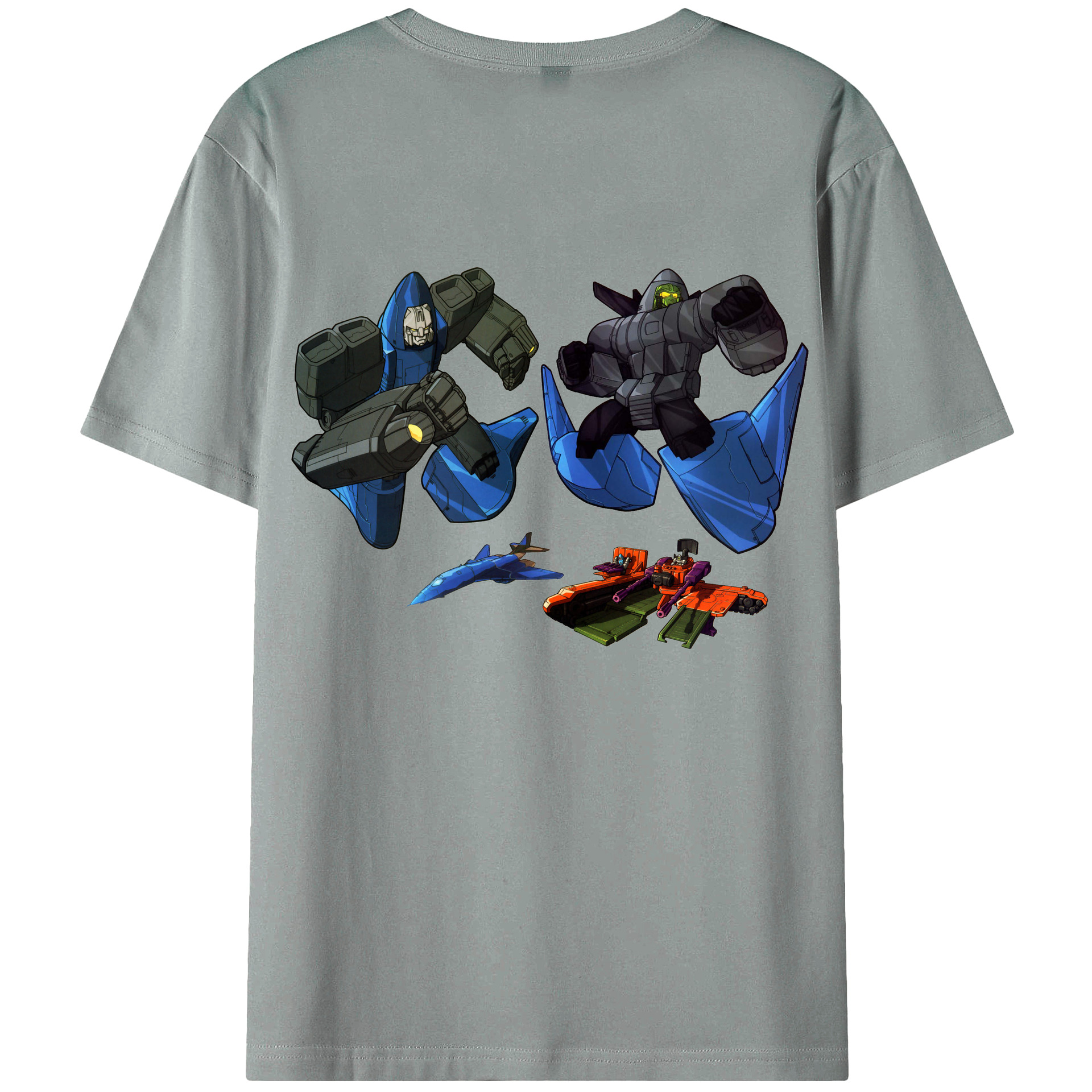 （画像用）  綿100％ メンズ半袖Tシャツ（バックプリント） 通気性